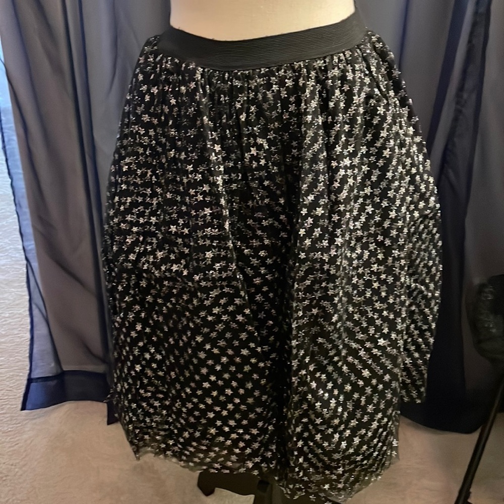 Girls Star Mid Length TuTu Skirt